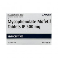 Купить Микофенолата мофетил (Myfocept-500) 500мг таблетки №60 в Хабаровске